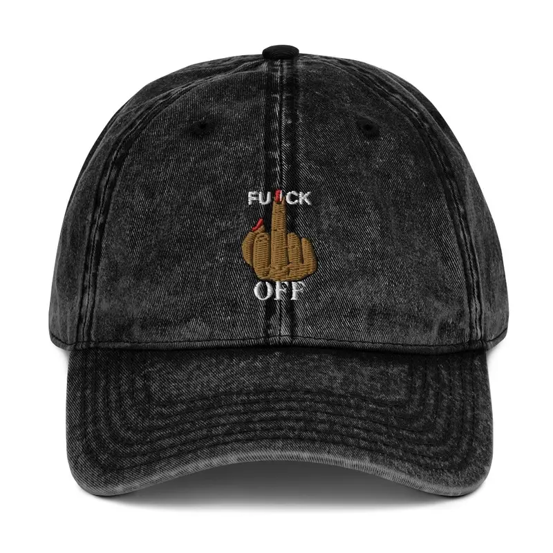 "F**** OFF Vintage Hat"