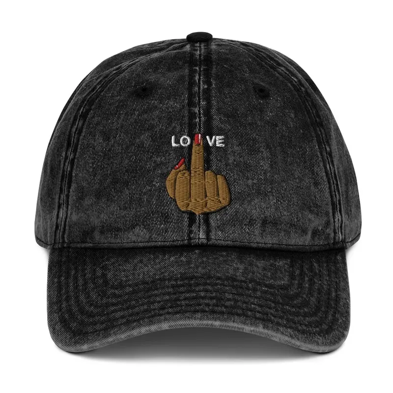 "F**** Love Vintage Hat"